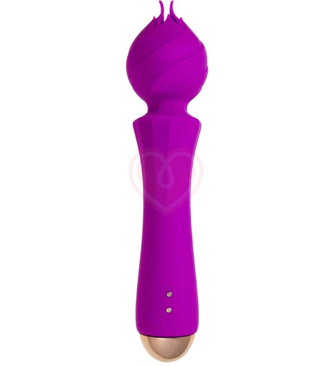 Массажёр с двигающимися лепестками Flovetta Hyacinth фиолетовый фото 2