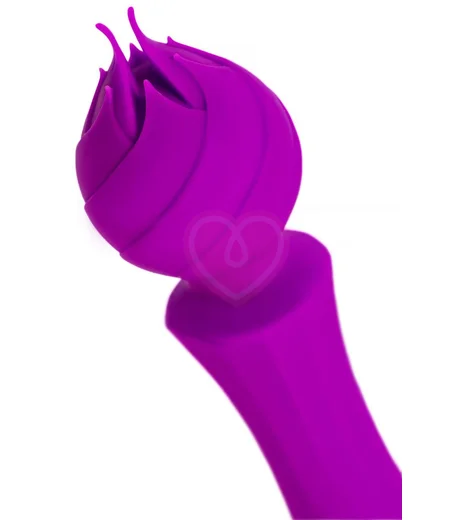 Массажёр с двигающимися лепестками Flovetta Hyacinth фиолетовый фото 3