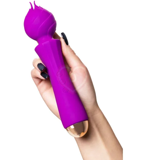 Массажёр с двигающимися лепестками Flovetta Hyacinth фиолетовый фото 5