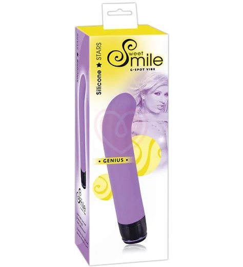 Вибратор для точки G Genius сиреневый фото 2