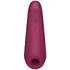 Вакуумный стимулятор с приложением Satisfyer Curvy 1+ бордовый фото 2