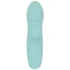 Вибратор Cuties Rabbit с клиторальным кончиком бирюзовый фото 3
