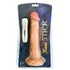 Вибратор реалистичный RealStick Nude 22,5 см телесный фото 2