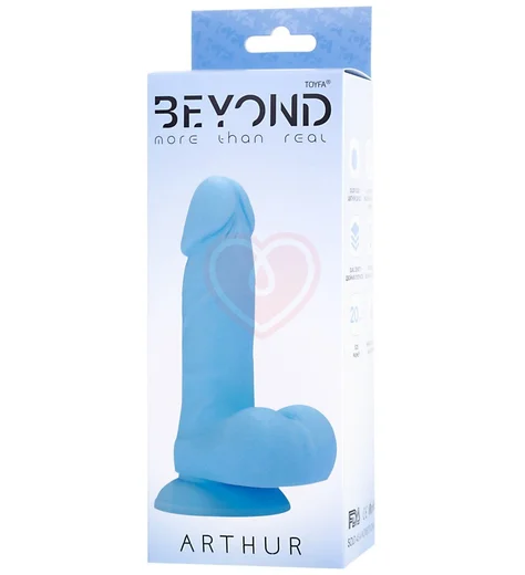 Фаллоимитатор Beyond Arthur 20 см голубой фото 5