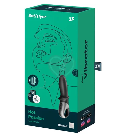 Вибратор Satisfyer Hot Passion с функцией нагрева и приложением фото 6