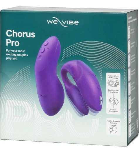 Вибратор для пар We-Vibe Chorus Pro с сенсорным пультом фиолетовый фото 7