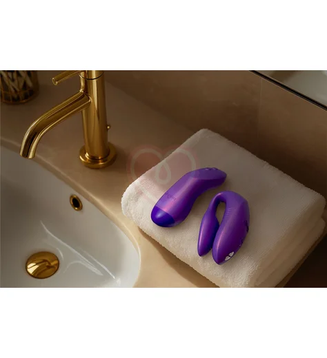 Вибратор для пар We-Vibe Chorus Pro с сенсорным пультом фиолетовый фото 13