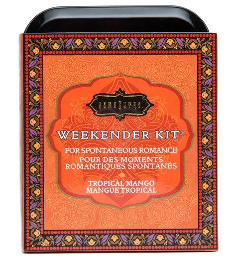 Набор эротической косметики KamaSutra The Weekender Tin Can Tropical Mango Манго фото 2