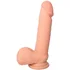Реалистичный вибратор на присоске с пультом RealStick Elite Vibro 20 см телесный фото 3