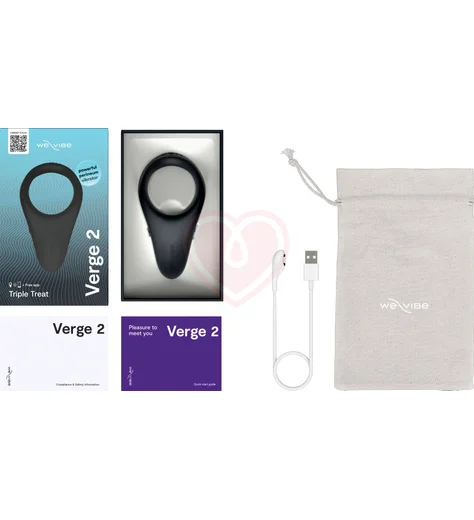 Эрекционное кольцо We-Vibe Verge 2 чёрное фото 7