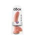 Фаллоимитатор на присоске с мошонкой King Cock with Balls 23 см телесный фото 2
