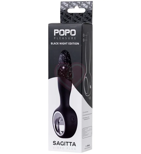 Анальный стимулятор Popo Pleasure Sagitta чёрный фото 2