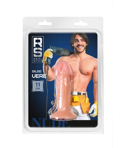 Реалистичный фаллоимитатор на присоске RealStick Nude Vere телесный фото 5