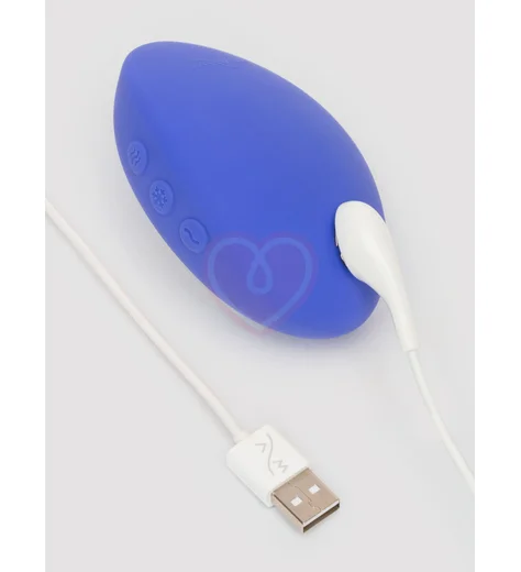 Вибратор для клитора We-Vibe Temp с функциями нагрева и охлаждения голубой фото 20