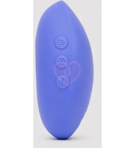 Вибратор для клитора We-Vibe Temp с функциями нагрева и охлаждения голубой фото 21