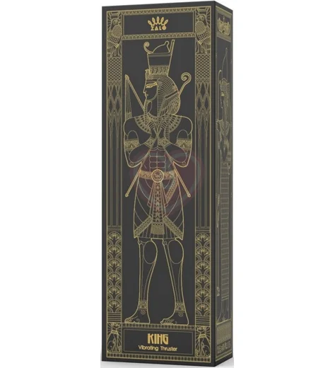 Пульсирующий вибратор с дистанционным управлением Zalo King красный фото 8