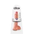 Фаллоимитатор на присоске с мошонкой King Cock with Balls 25 см телесный фото 5