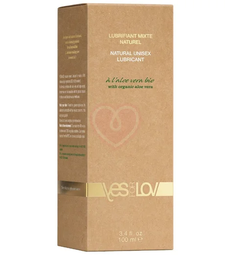 Натуральный лубрикант с алоэ YESforLOV Natural Unisex Lubricant Aloe 100 мл фото 2