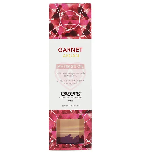 Массажное масло Exsens Garnet Argan с гранатом и арганой 100 мл фото 2