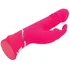 Вибратор с клиторальным стимулятором Happy Rabbit Thrusting Realistic розовый фото 3