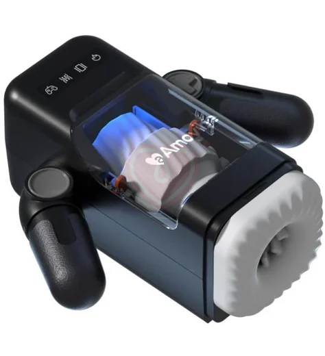 Робот-мастурбатор в форме джойстика Amovibe Game Cup чёрный фото 6