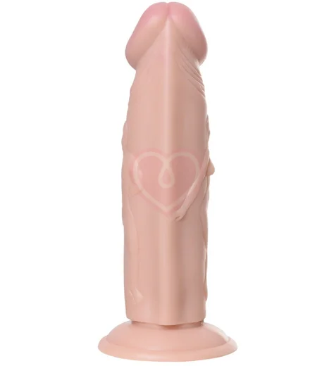 Реалистичный фаллоимитатор на присоске RealStick Nude телесный фото 8