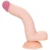 Реалистичный гибкий фаллоимитатор на присоске A-Toys by Toyfa Minc телесный фото 3