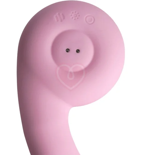 Вибратор с нагревом Youvic Bendable Heating G-Spot розовый фото 4