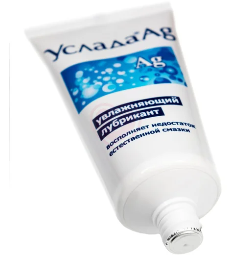 Лубрикант с серебром на водной основе Услада 60 г фото 3