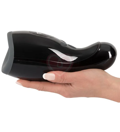 Мастурбатор с вибрацией, пульсацией и функцией подогрева Rebel фото 4