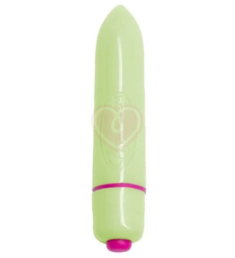 Светящаяся в темноте вибропуля Rocks-Off RO-80mm 7-Speed фото 3