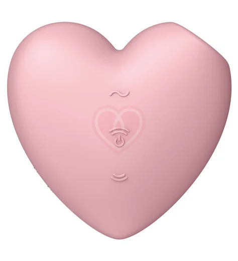 Вакуумный вибростимулятор Satisfyer Cutie Heart розовый фото 2
