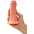 Реалистичный фаллоимитатор на присоске RealStick Caliber 14-4 телесный фото 3