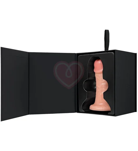 Реалистичный фаллоимитатор на присоске RealStick Caliber 14-4 телесный фото 8