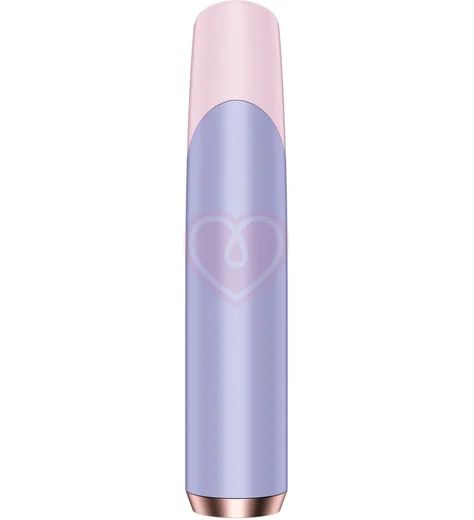 Вакуумно-волновой клиторальный стимулятор помада Satisfyer Bold Kiss розово-фиолетовый фото 3