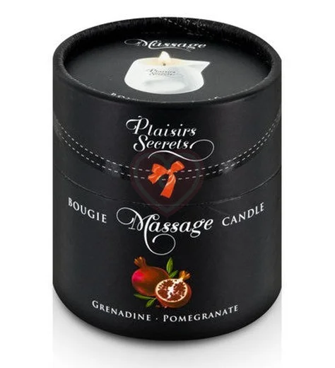 Свеча с массажным маслом Concorde Massage Candle Гранат 80 мл фото 2