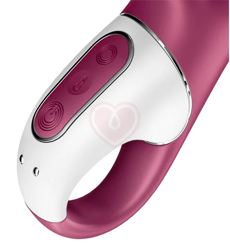 Вибратор Satisfyer Hot Bunny с клиторальным стимулятором и функцией нагрева фото 3