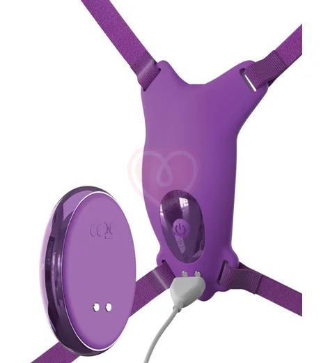 Вибратор-бабочка с пультом управления Ultimate Butterfly фиолетовая фото 5