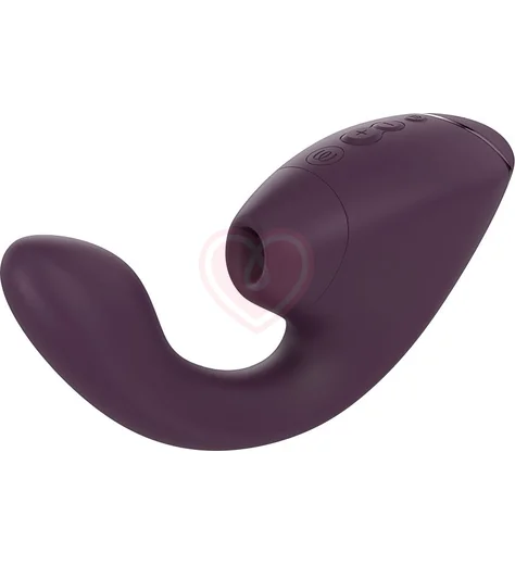 Вибратор с вакуумно-волновой стимуляцией клитора Womanizer Next Duo фиолетовый фото 7