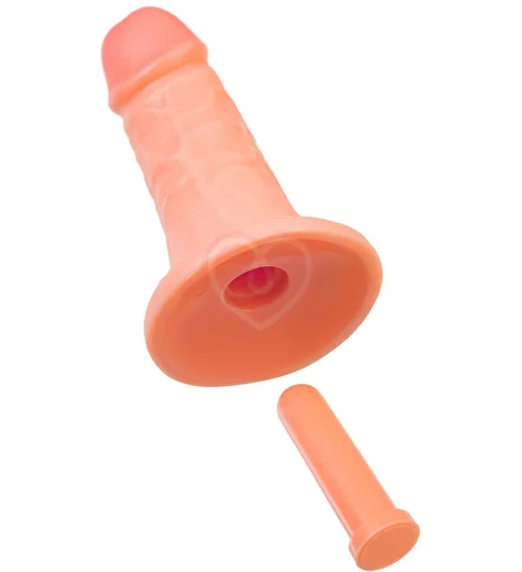 Реалистичный фаллоимитатор на присоске RealStick Caliber 16-5 телесный фото 4