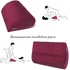 Подушка для секса Erola Капля бордовая фото 4