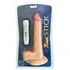 Вибратор реалистичный RealStick Nude 17 см телесный фото 2