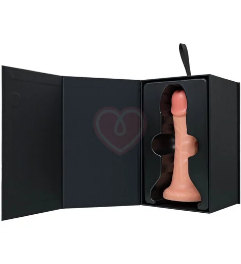 Реалистичный фаллоимитатор на присоске RealStick Caliber 18-4 телесный фото 4