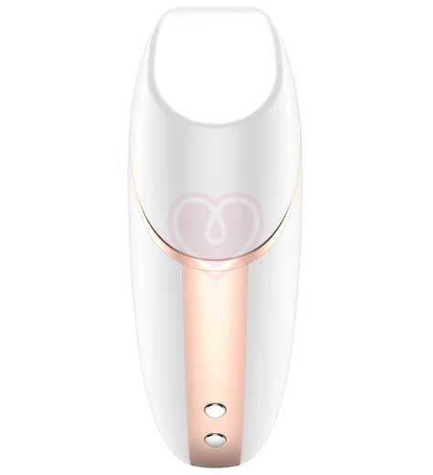 Вакуумный стимулятор с приложением Satisfyer Love Triangle белый фото 4