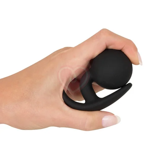 Круглая анальная пробка с шариком внутри Backdoor Friend Size Medium фото 4