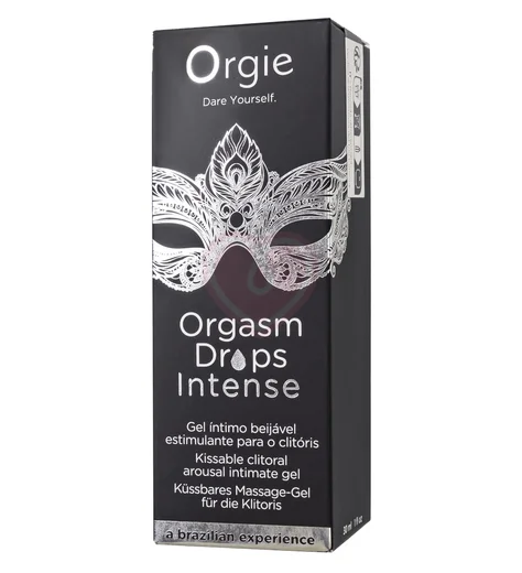 Разогревающее масло для клитора Orgie Orgasm Drops Intense 30 мл фото 3