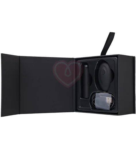 Вибропуля RealStick Caliber с пультом чёрная фото 10