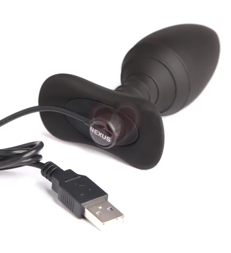 Анальная пробка с дистанционным пультом Nexus Ace Butt Plug M чёрная фото 4