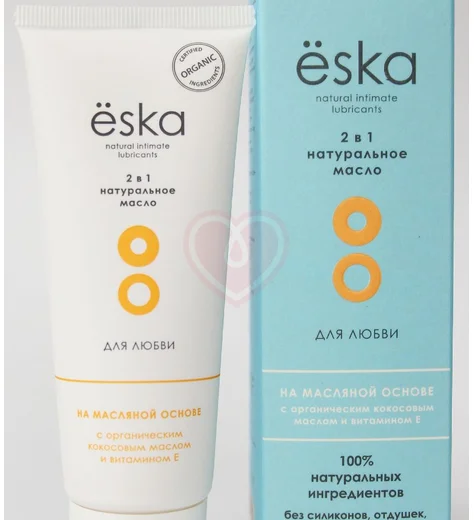 Натуральная смазка для любви на масляной основе Ёska 75 мл фото 2