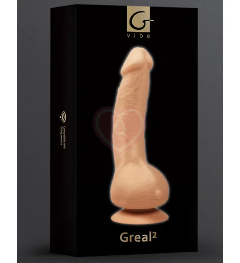 Реалистичный вибратор Gvibe Greal 2 телесный фото 3